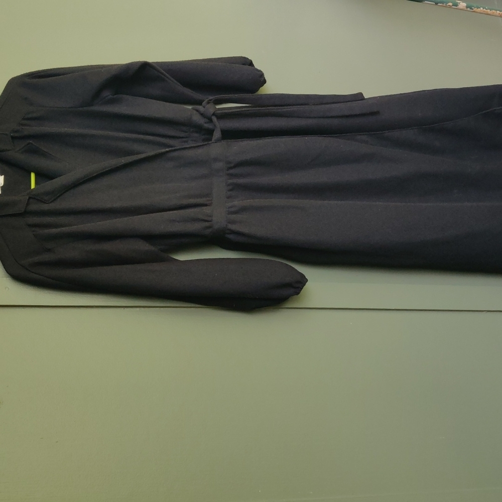 Ms Sugar black wrap dress
